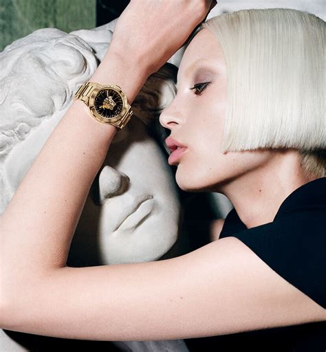 versace watch advertisement|Versace advert model.